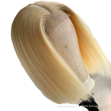 Cheap Wholesale Wet And Wavy Lace Front Wig Straight Human Hair Wholesale Peruvian Bob Wigs